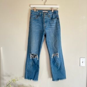 Levi’s Wedge Straight Jeans - Medium Wash